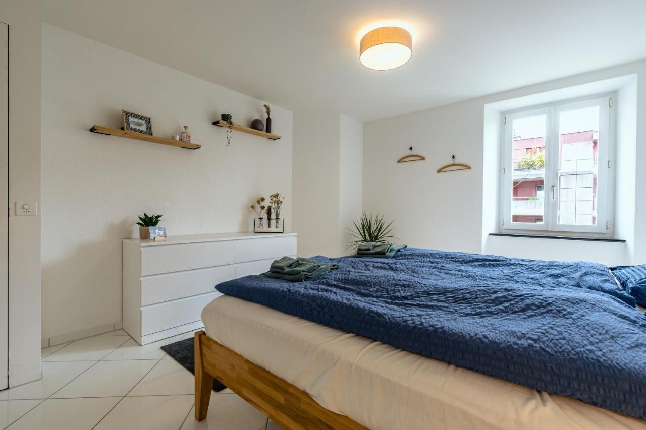 Apartment In The City Center With Free Parking Biel Kültér fotó