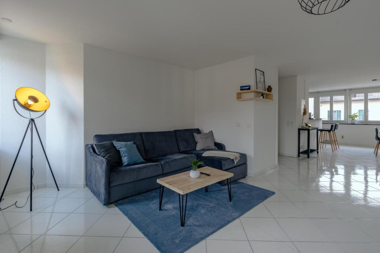 Apartment In The City Center With Free Parking Biel Kültér fotó